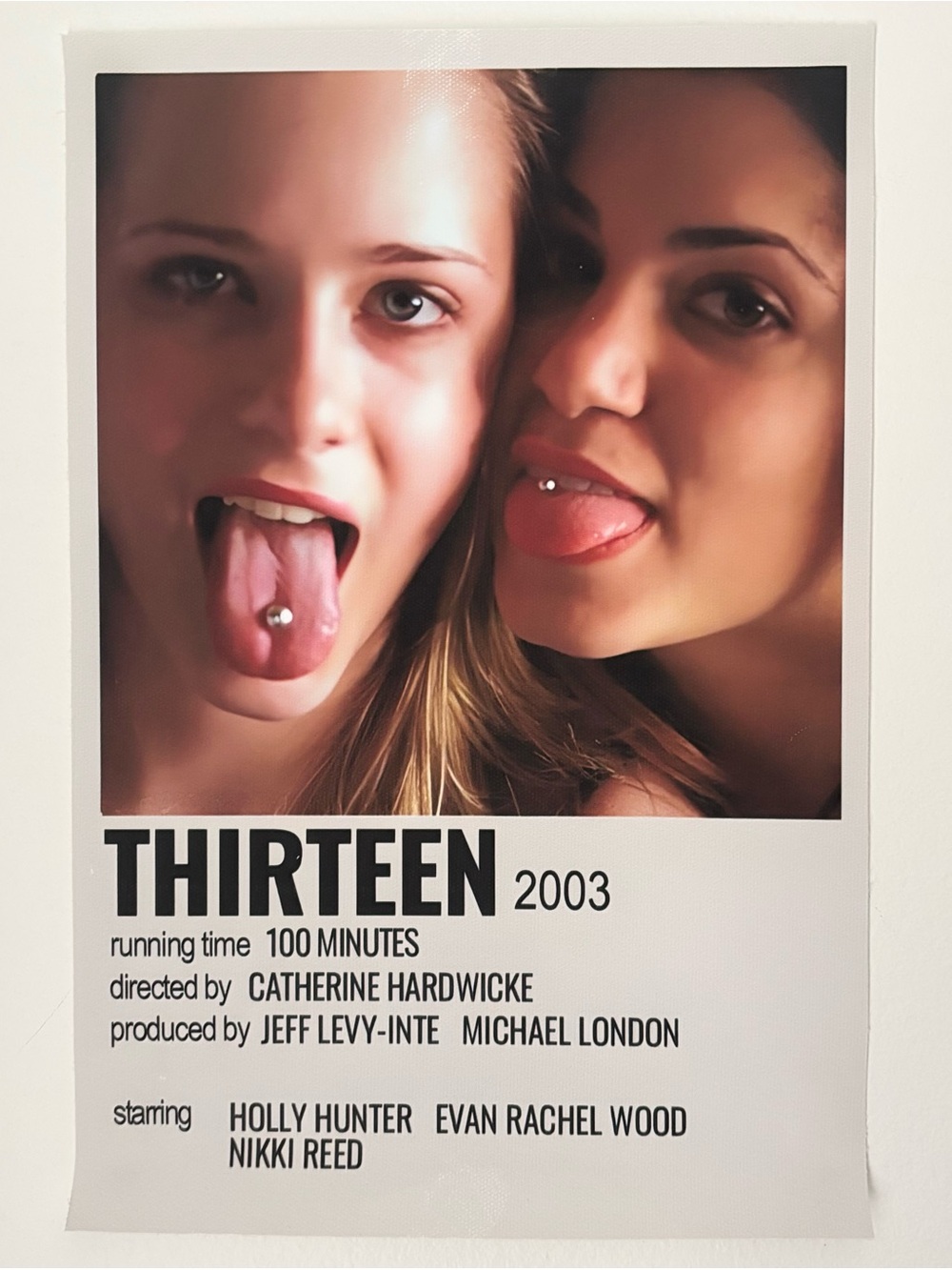 Thirteen 2003 movie poster